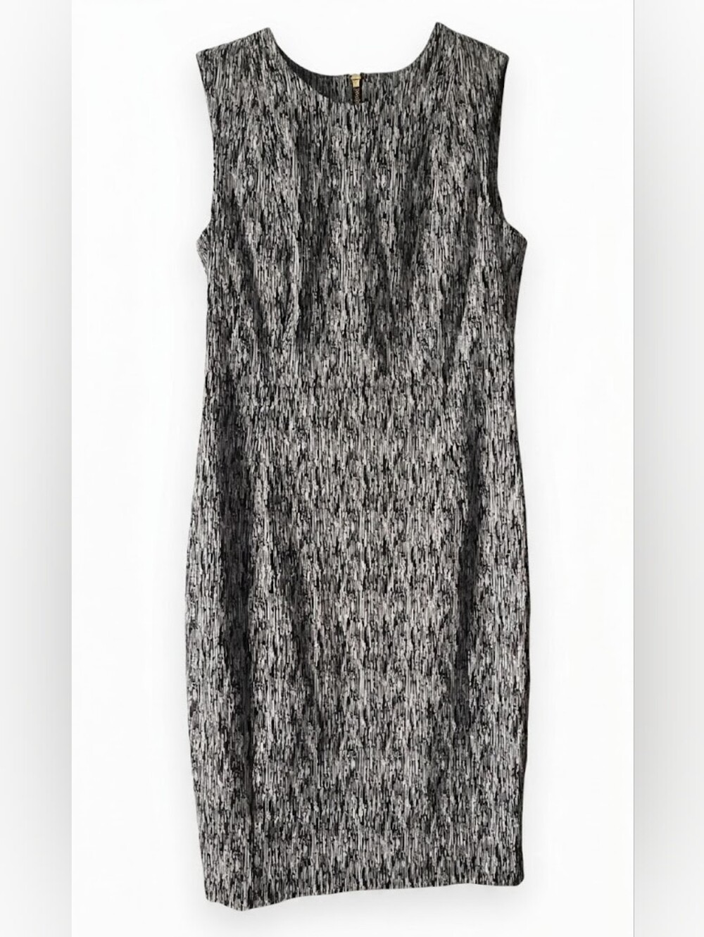 Calvin Klein Textured Sheath Midi Dress Size 8